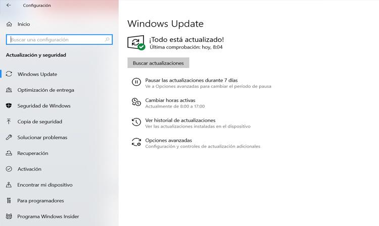 Actualizar Windows para evitar EternalBlue