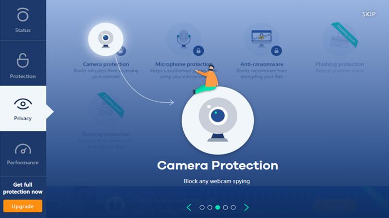 Mantener la privacidad de micrófono y cámara web