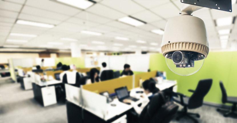 Vigilancia en las pequeñas oficinas