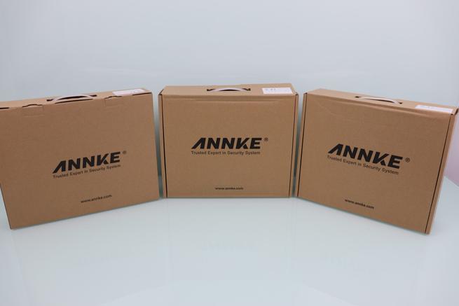 Frontal de las cajas del ANNKE sistema videovigilancia 1080p
