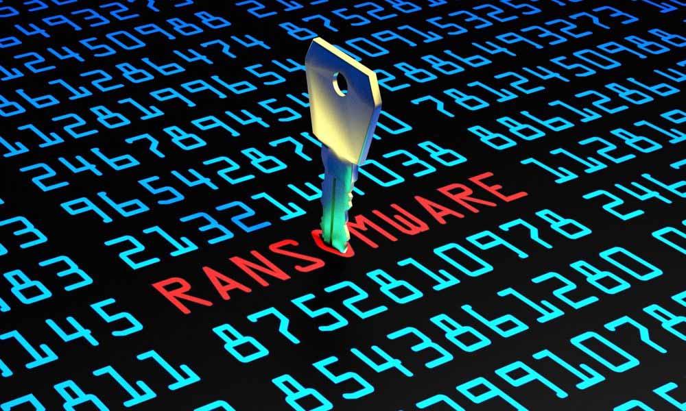 Problema de seguridad del ransomware