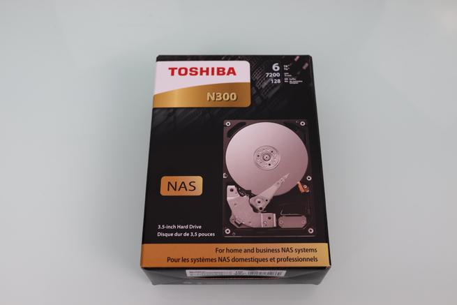 Disco duro Toshiba N300 NAS de 6TB en el NAS QNAP TS-1277