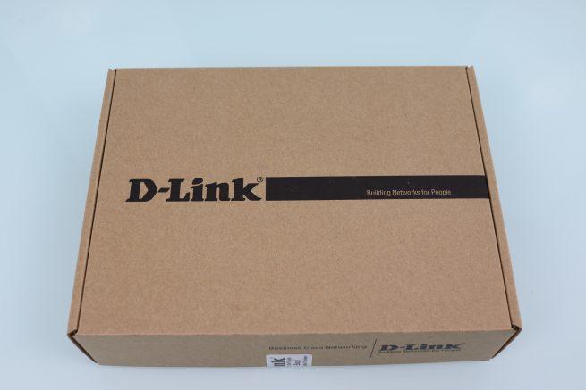 Frontal de la caja del AP profesional D-Link DBA-1210P