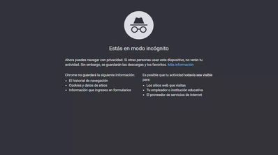Modo incognito