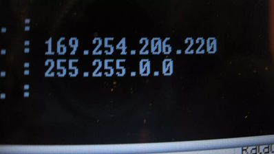 IP 169.254.X.X