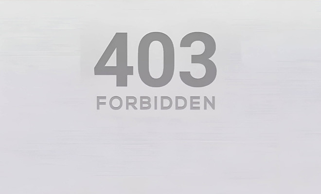 Error 403 Forbidden