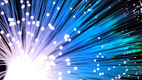 representacion de fibra optica