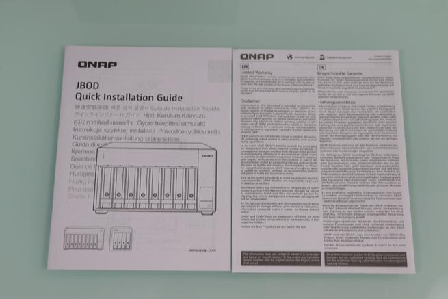Guía de instalación rápida del QNAP TL-D400S en detalle