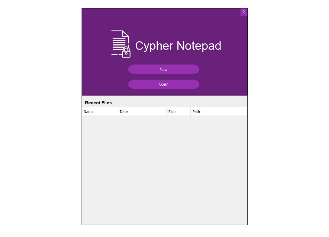 Cypher Notepad