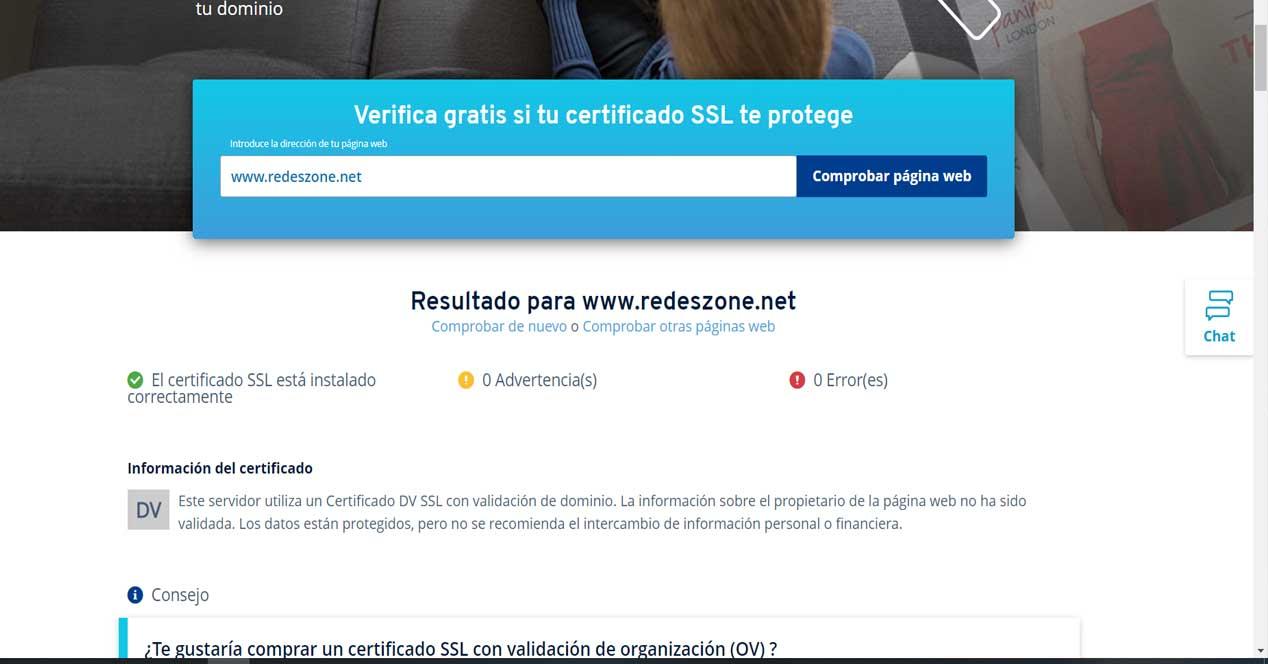 Verificar un certificado SSL
