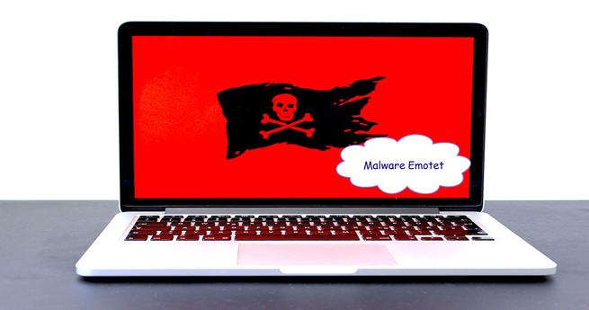 PC está infectado con el malware Emotet