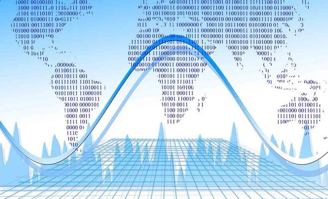 grafico simbolizando el big data mundial