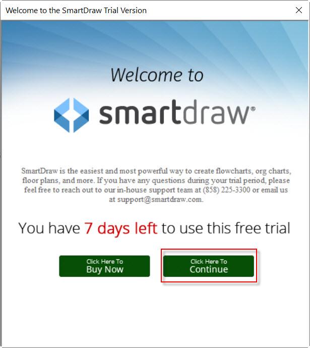 smartdraw trial period