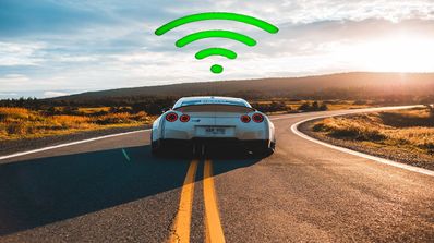 sistema wifi en el coche