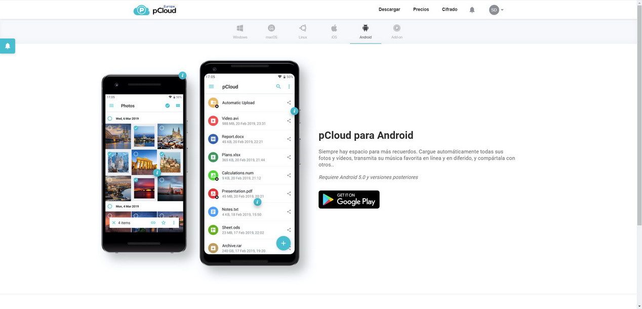 Análisis pCloud almacenamiento en la nube: Opciones, velocidad y precio