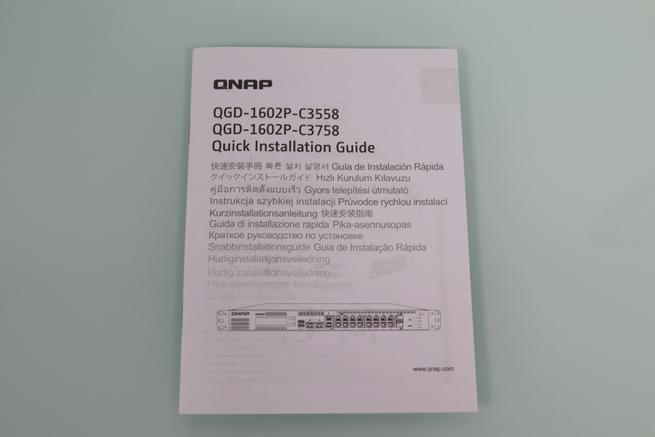 Guía de instalación rápida del switch QNAP QGD-1602P