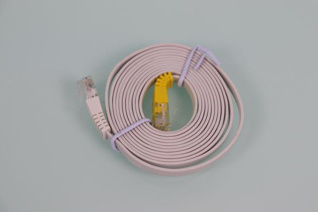 Cable de red Ethernet plano del router 4G AVM FRITZ!Box 6850 LTE