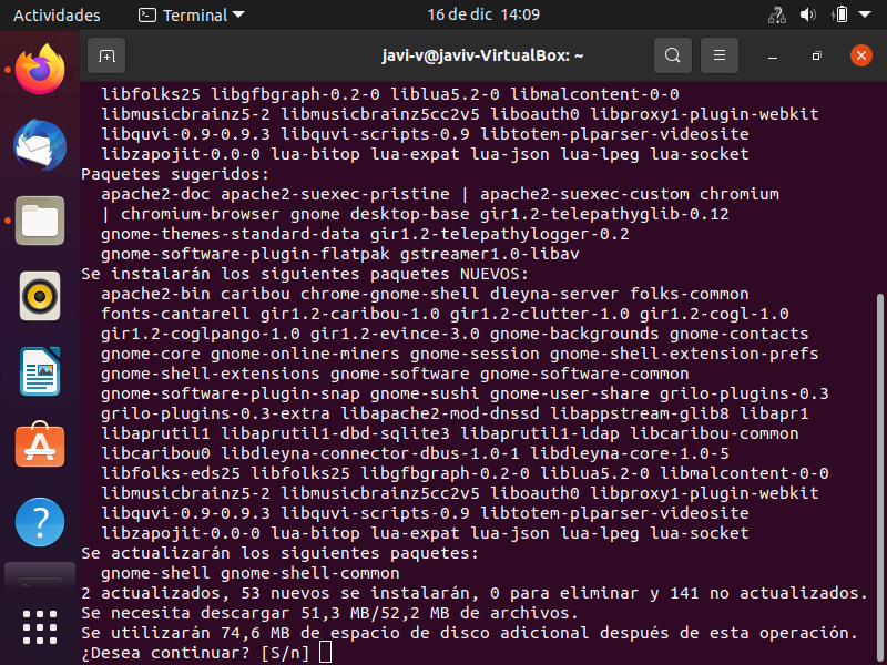 start gnome vnc server ubuntu
