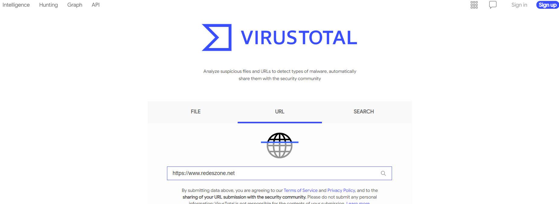 Analizar con VirusTotal