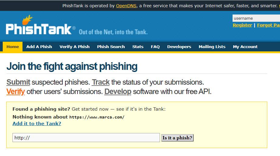 How to check if a link is phishing with PhishTank totally free