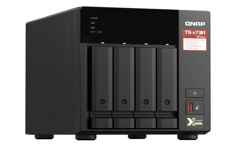 How many bays must a home NAS have to configure a RAID?