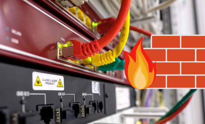 Firewall para proteger servidores en Internet.