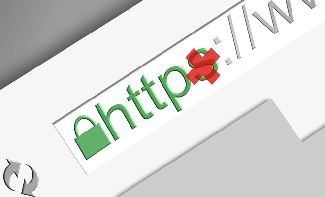 barra de direcciones con HTTP resaltado