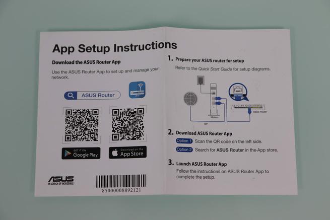 Guía rápida de instalación del router ASUS RT-AX53U con la app