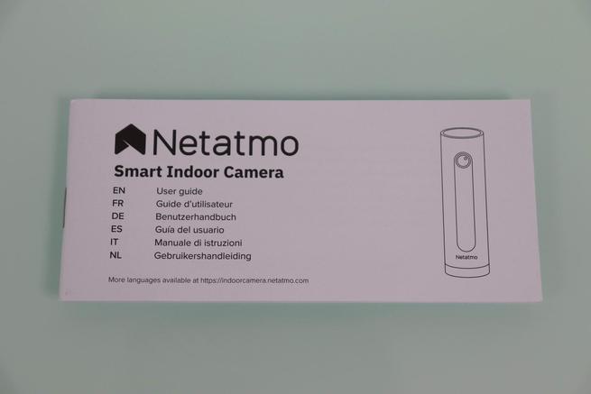 Guía de instalación rápida de la cámara interior Netatmo