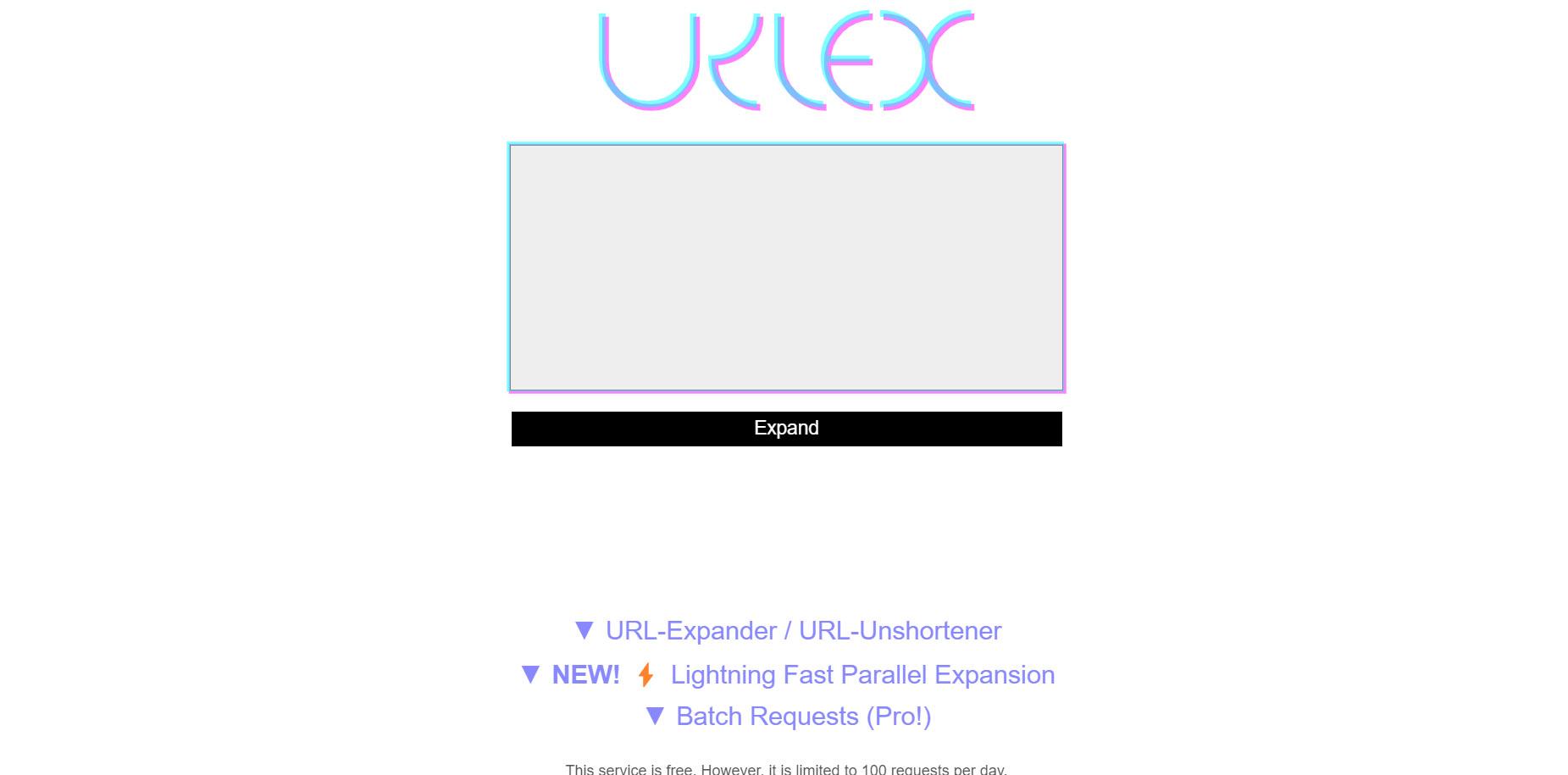 URL Expander