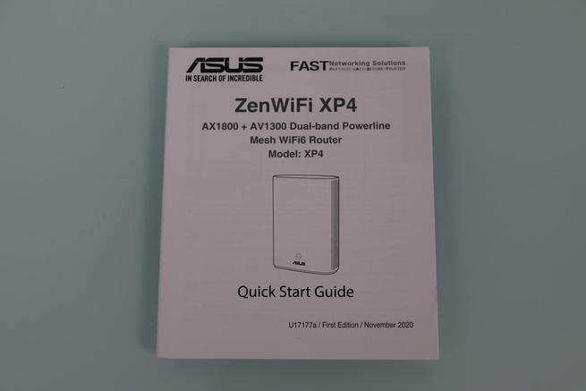Guía de instalación rápida del sistema WiFi Mesh ASUS ZenWiFi XP4
