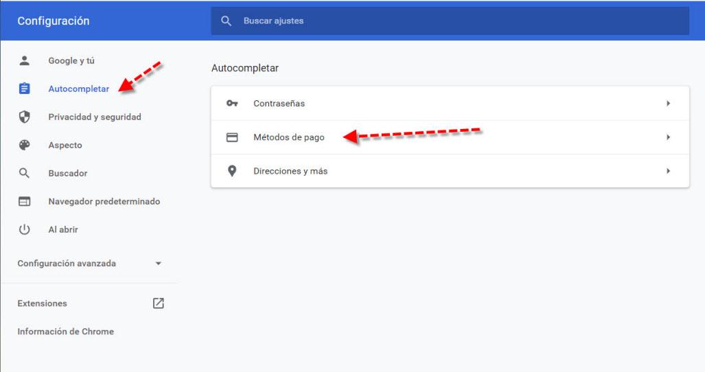 How to manage bank cards in Chrome and avoid data theft