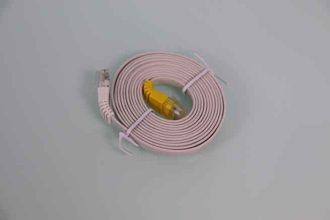 Cable de red Ethernet plano Cat5e del router FRITZ!Box 6850 5G