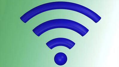 Icono estilizado de una señal WiFi