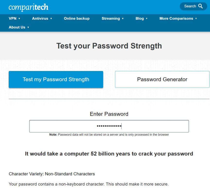 Check the strength of your password for free with these tools