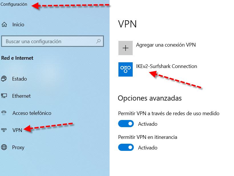 ¿Qué pasa si activo la VPN?