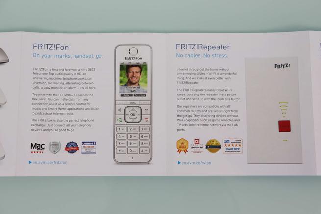 Teléfono FRITZ!Fon compatible con los routers FRITZ!Box