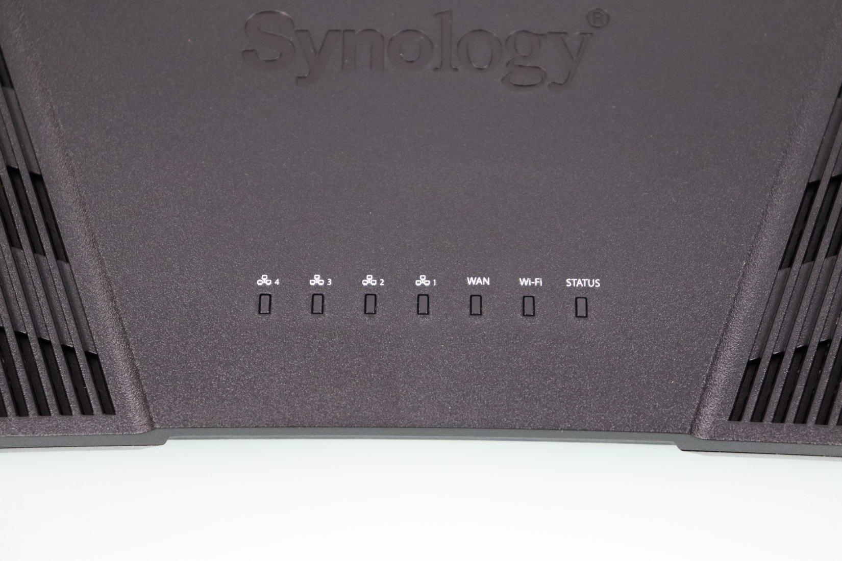 Synology RT6600ax WiFi Router Status LEDs