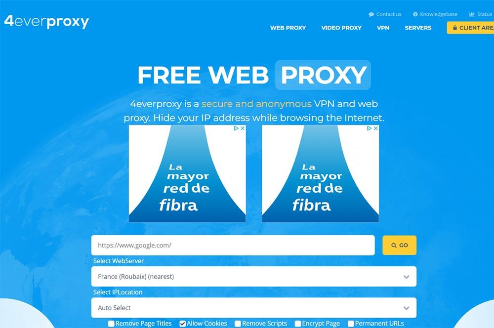 web 4everproxy