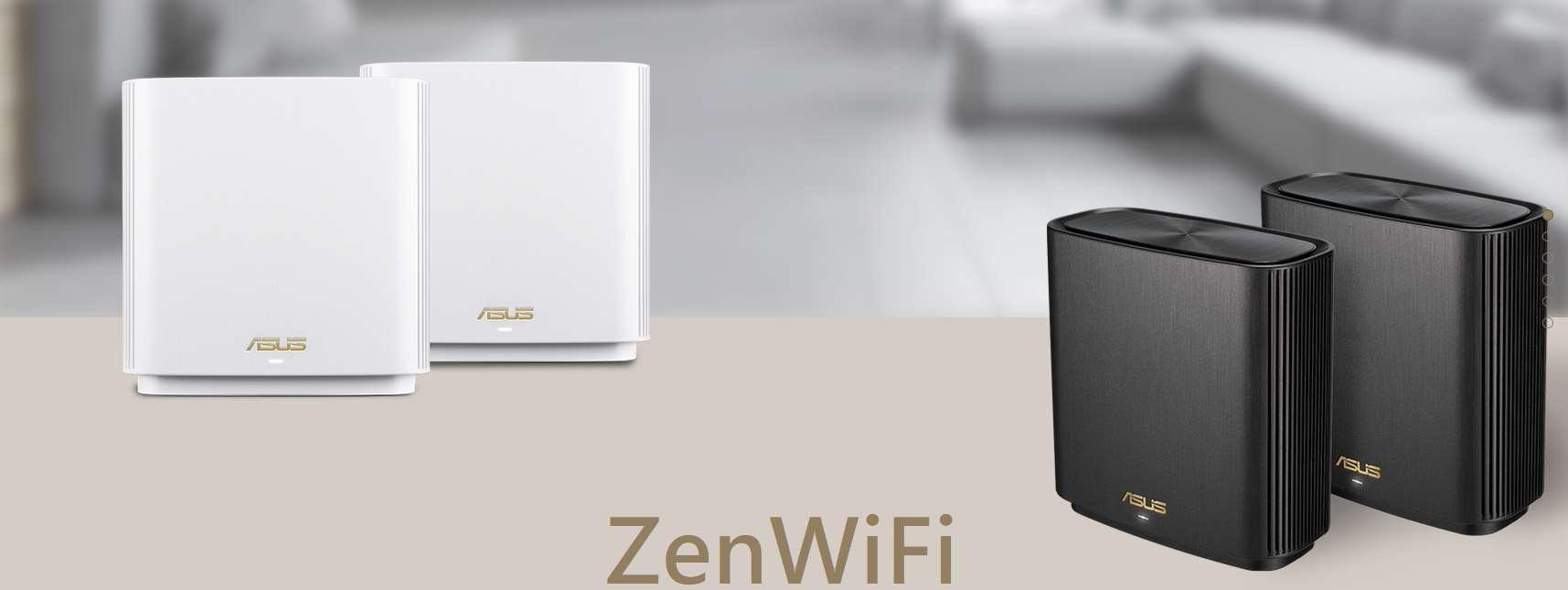 Sistema Wi-Fi mesh ASUS ZenWiFi XT8 en detalle