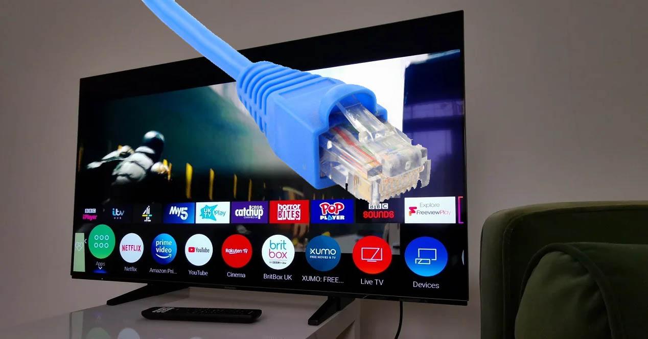 Cable Ethernet para la TV