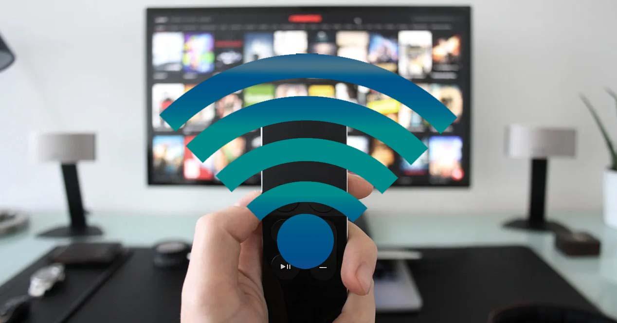 Banda Wi-Fi para conectar la televisión