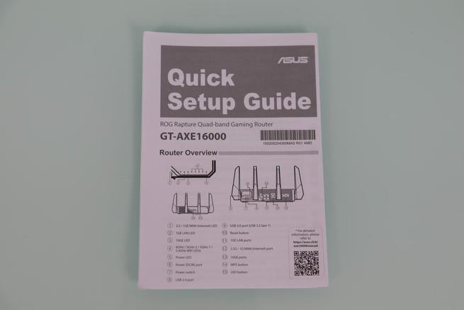 Guía de instalación rápida del router gaming ASUS GT-AXE16000