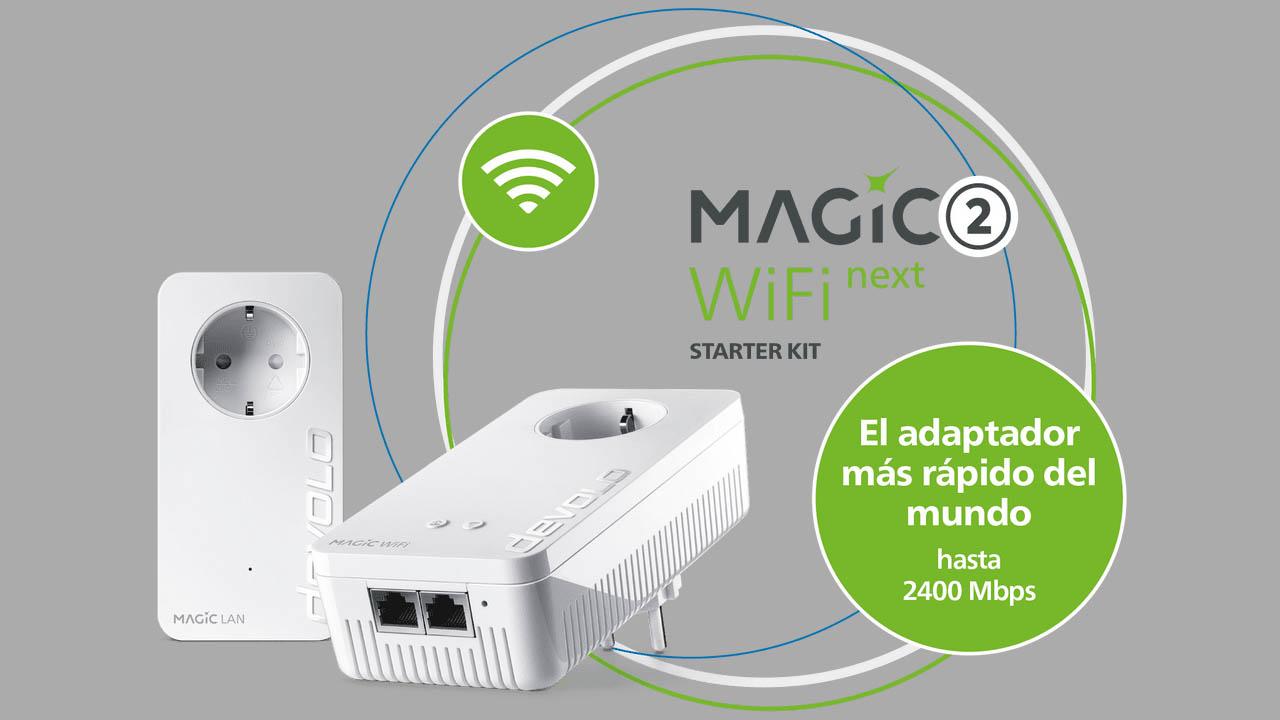 devolo Magic 2 Wi-Fi Next para tener Internet por red eléctrica