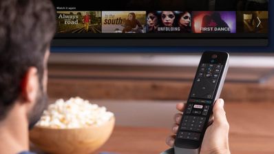 Consumo de luz de una televisión