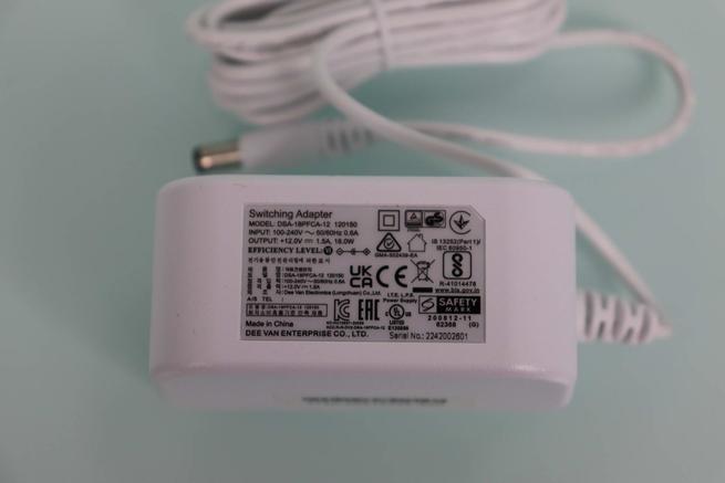 Características del transformador de corriente del WiFi Mesh ASUS ZenWiFi XD5