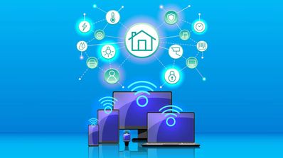 Banda Wi-Fi de una casa inteligente