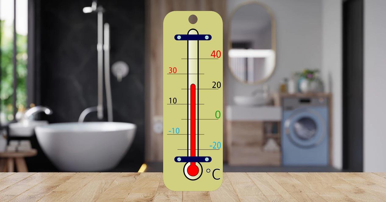 Temperatura óptima del baño