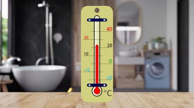 Temperatura óptima del baño