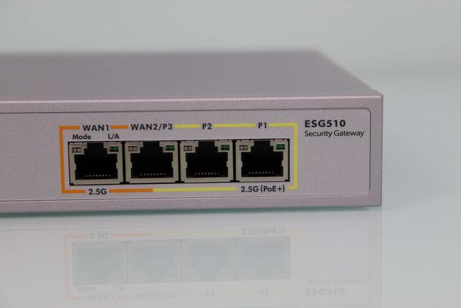 Puertos 2.5G Multigigabit del gateway profesional EnGenius ESG510